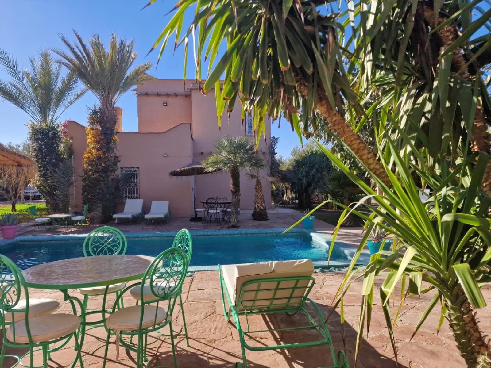 Manzal Lahbab, 2Villas 2Bungalows 2Piscines Et Jardins Ouled Jelal Extérieur photo