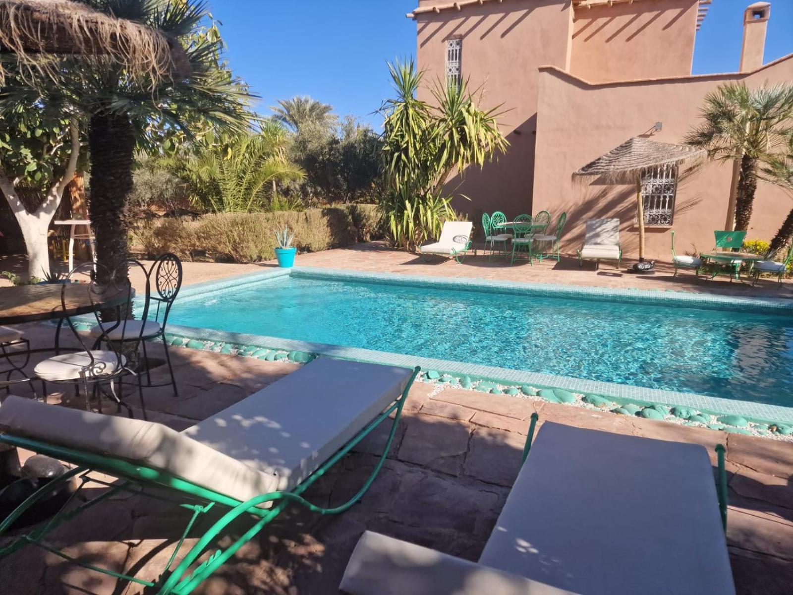 Manzal Lahbab, 2Villas 2Bungalows 2Piscines Et Jardins Ouled Jelal Extérieur photo