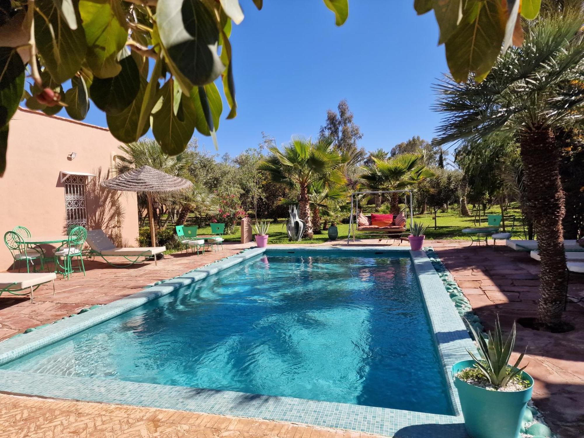 Manzal Lahbab, 2Villas 2Bungalows 2Piscines Et Jardins Ouled Jelal Extérieur photo