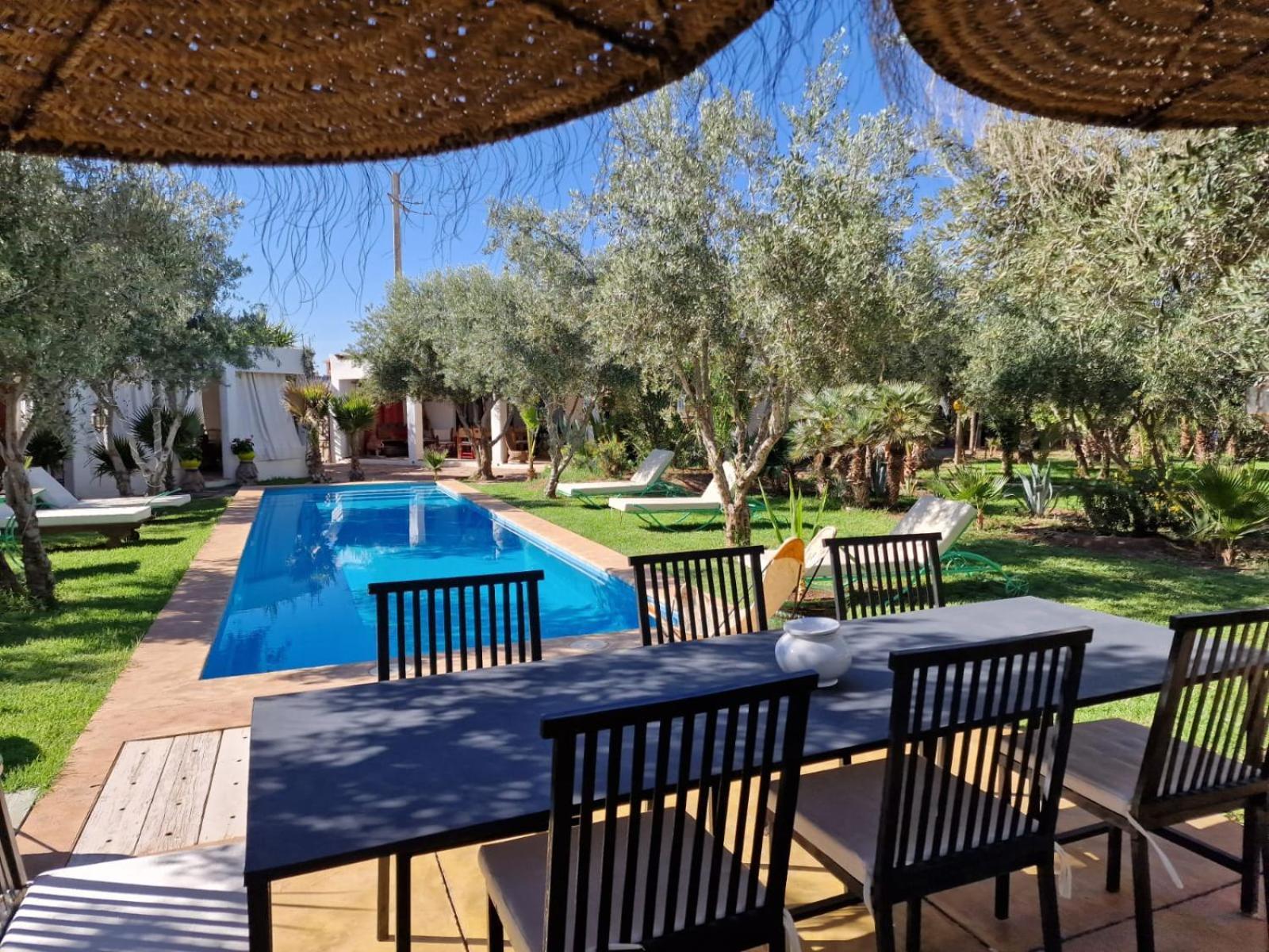 Manzal Lahbab, 2Villas 2Bungalows 2Piscines Et Jardins Ouled Jelal Extérieur photo