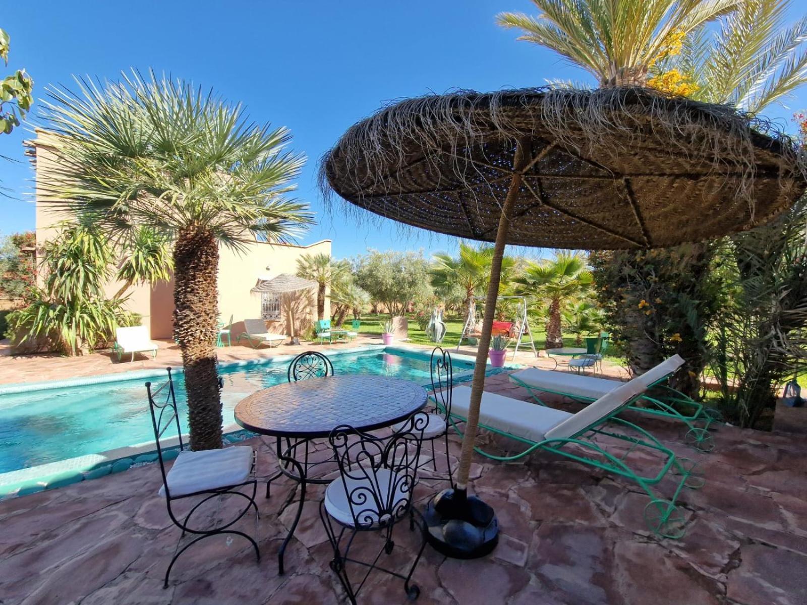 Manzal Lahbab, 2Villas 2Bungalows 2Piscines Et Jardins Ouled Jelal Extérieur photo