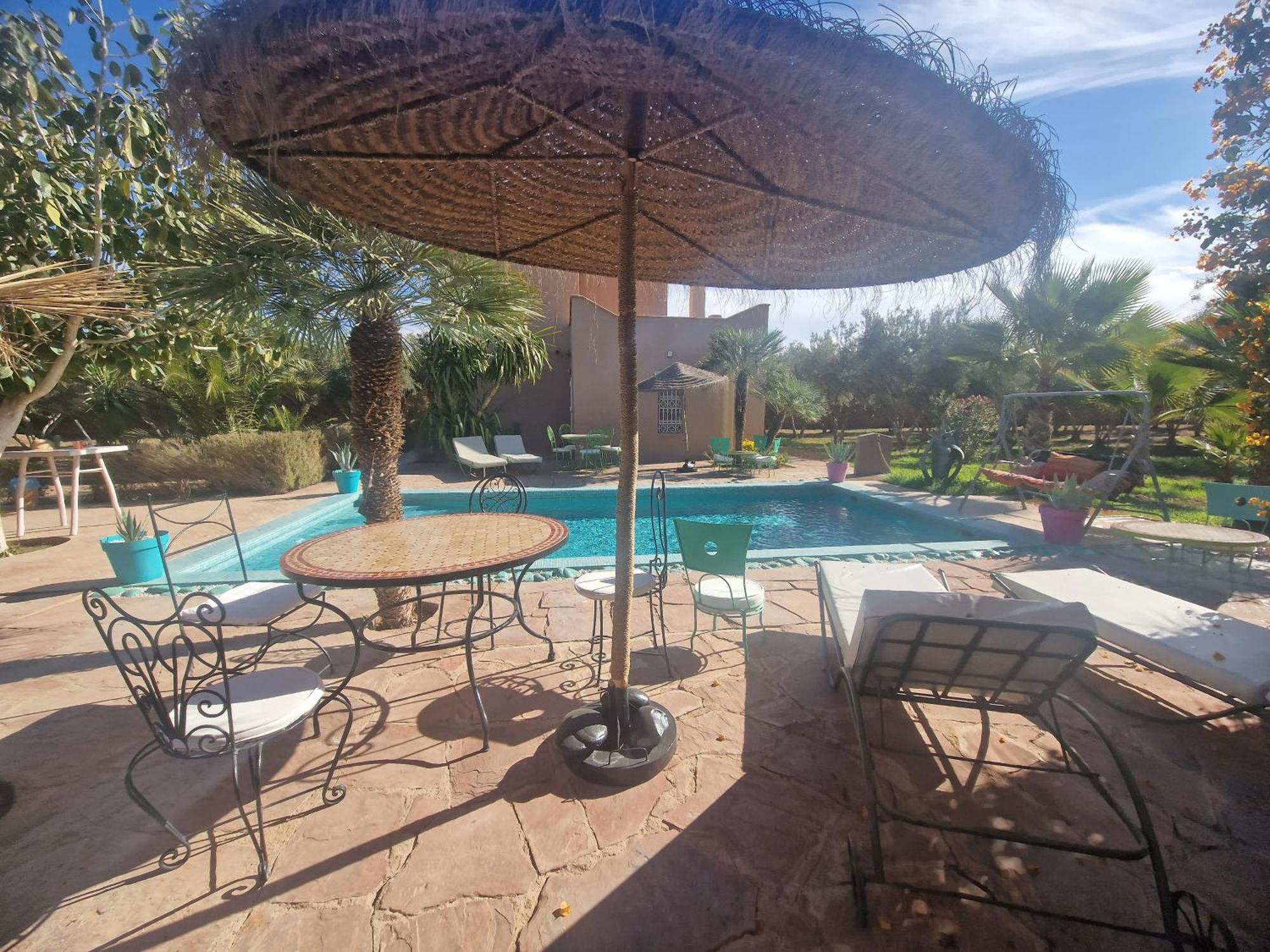 Manzal Lahbab, 2Villas 2Bungalows 2Piscines Et Jardins Ouled Jelal Extérieur photo
