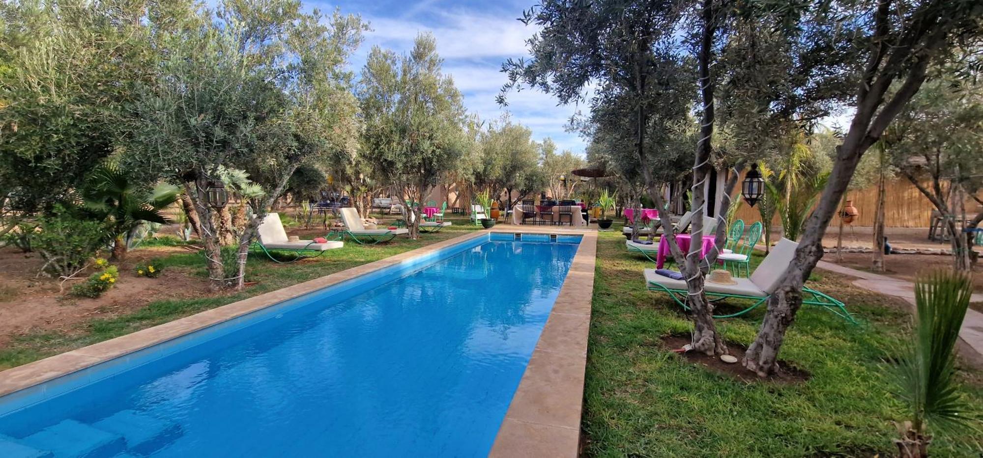 Manzal Lahbab, 2Villas 2Bungalows 2Piscines Et Jardins Ouled Jelal Extérieur photo